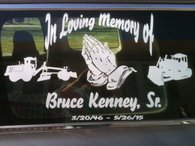 another beautiful memorial decal